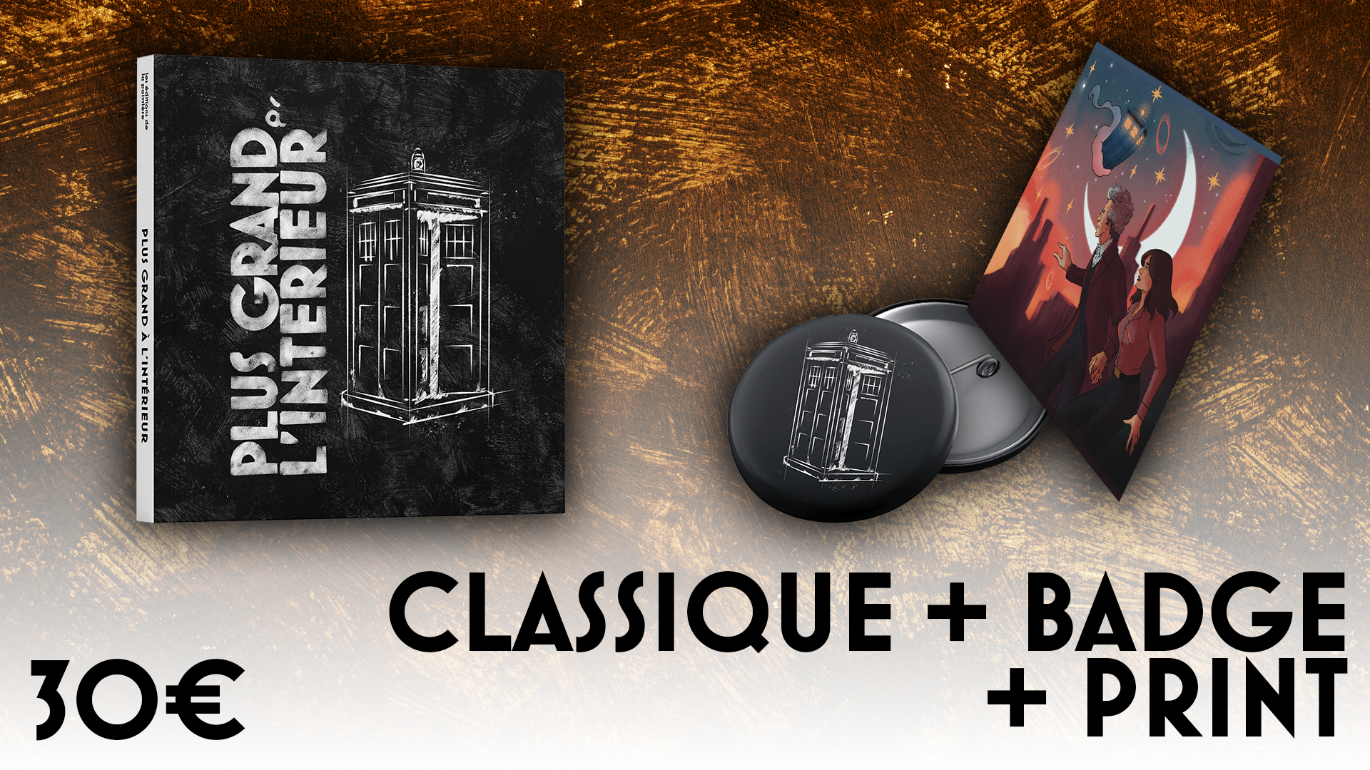 Pack Livre Classique + Bagde + Print