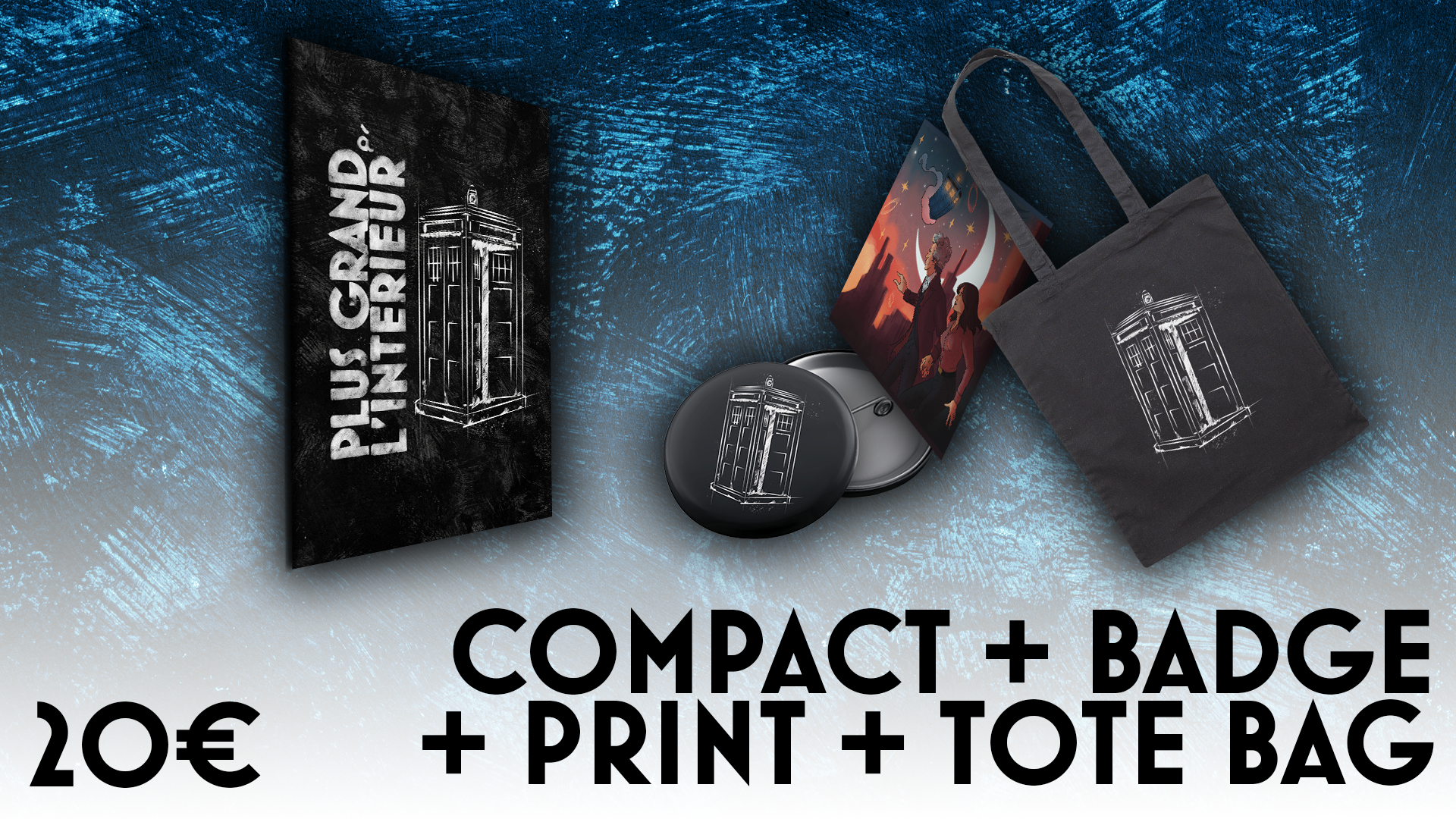 Pack Livre Compact + Badge + Print + Tote Bag